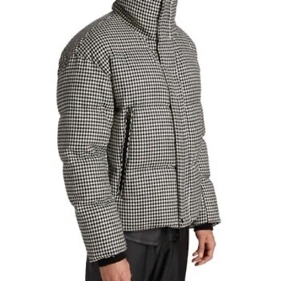 MACKAGE Men's Cesar Houndstooth Down Jacket 🖤 Large NWT - Picture 3 of 4